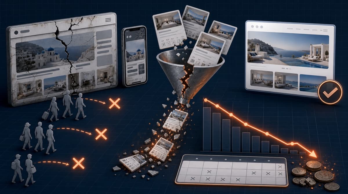 What a bad website really costs your vacation rental